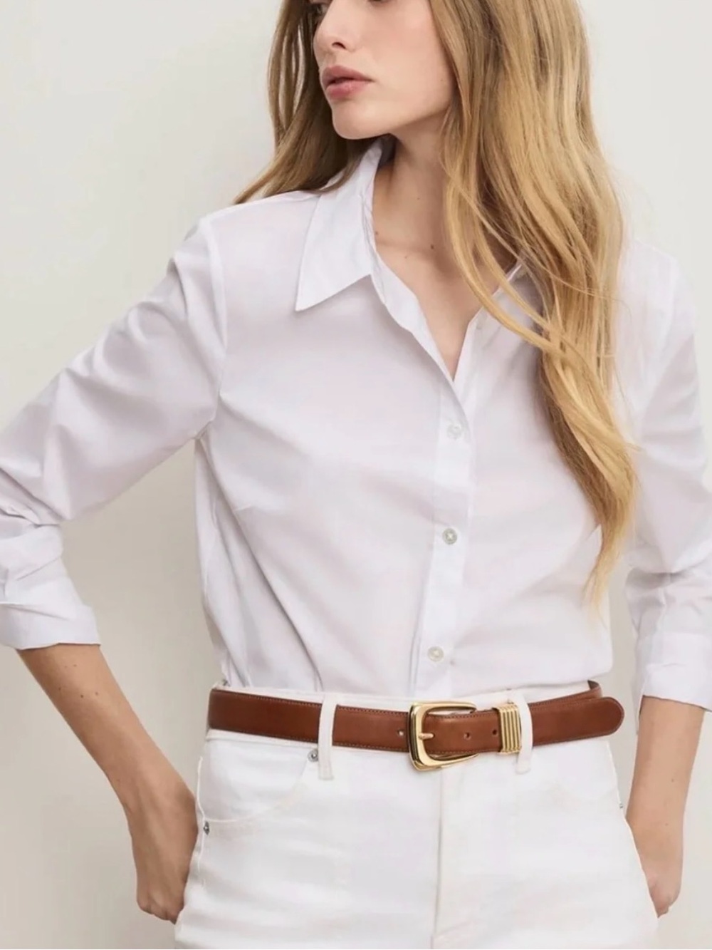 Veronica Beard NWT Marisol White Button-Front Womens Shirt